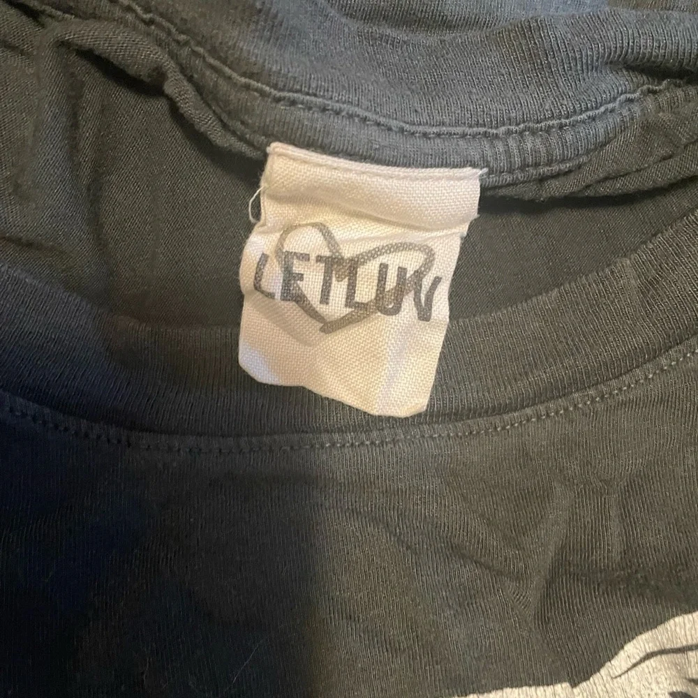 Letluv Johnny Cash Graphic T-Shirt - Black - Picture 6 of 7